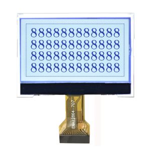 MCU Interface 240x64 Dots FSTN COG LCD Module Compact Lightweight