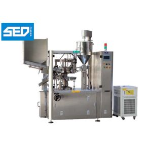 SED-80RG 12 Stations Automatic Tube Filling Sealing Machine With 70 - 80 Tubes