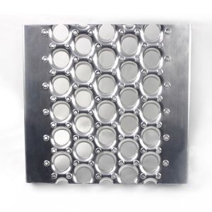 Grip Strut Safety Grating Perforated Anti Skid Plate / Anti Skid Sheets