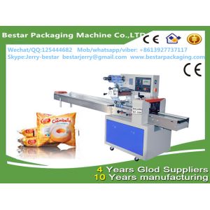 Cake Cookies French Bread Chocolates Pillow Packing Machine bestar packaging