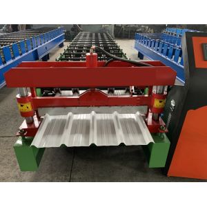 Cheap Painted Steel Tr5 0.8mm Roof Tile Roll Forming Machine for sale