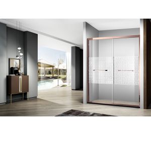 Sanitary Grade Bath Shower Door LBS7835 Customized Size CCC Certification