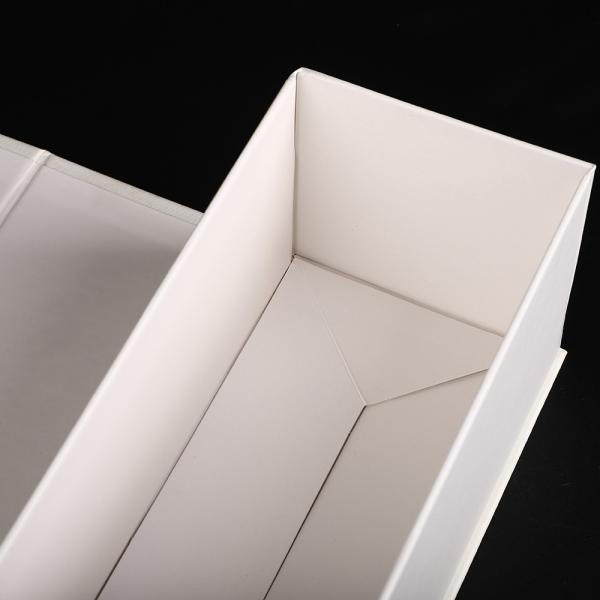 Cardbord Presentation Single Wine Bottle Gift Box Foldable Flat Pack Magnect Flap Closure Whisky Box