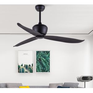 52In Retro Americana Ceiling Fan 52 Flush Mount Ceiling Fan With Light