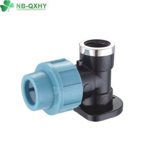 Pn16 PP Italy Type Pipe Fittings with Equal Design and Deep Blue Finish