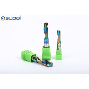 Square End Aluminum End Mill 35° Helix Angle Center Cutting