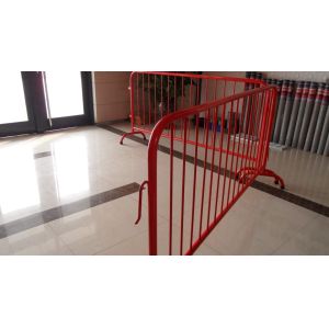 the safety of crowd control barriers MOBILE BARRIER
