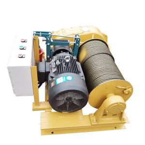 15M/Min Wire Rope Construction Electric Capstan Winch