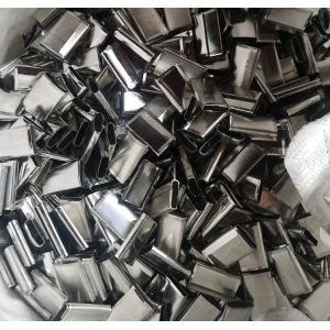 Gripper Galvanized Metal Seals Electroplated Surface For PP Polypropylene Strap