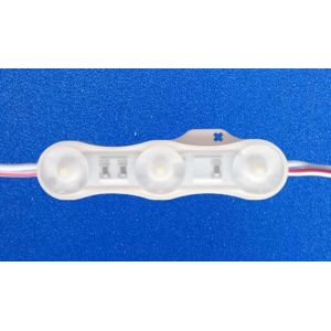 Ultrasonic 3 Chips Led Sign Lighting Modules With Frosted Lens Wide Beam Angle