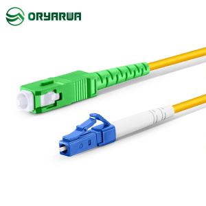 LC UPC To SC APC Simplex Single Mode Patch Cord For LAN Network