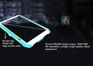 Rugged Industrial Android Tablet PC 8 Inch Android 7.0 With Handheld MRZ Passport Scanner