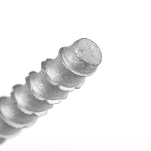 Plain Finish Multi Fix M10 Hex Washer Head No Pre Drilling Concrete Screws for