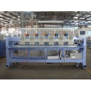 Cheap Auto Embroidery Machine / 6 Head Embroidery Machine For Caps , Japanese Technology for sale