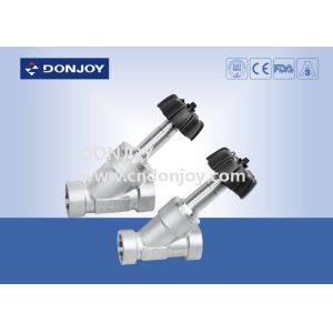 Donjoy Plastic Manual angle seat valves with BSP Thread end