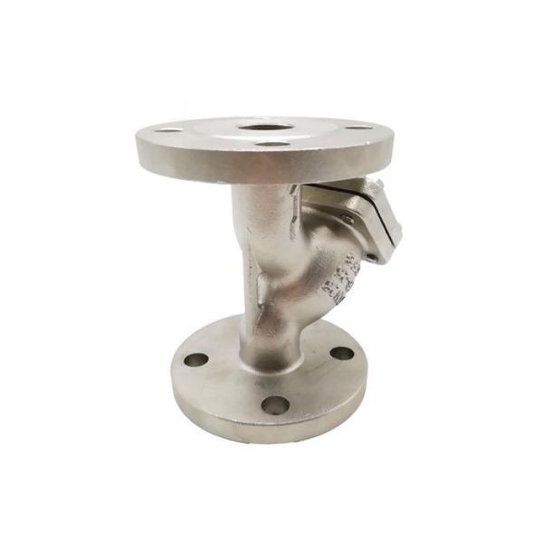 High Pressure Y Strainer 80 Mesh , WCB Carbon Steel Strainer With Flange