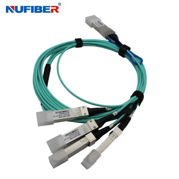 Quality QSFP-4SFP-AxM 1m 3m Active Optical Cables 40G To 4x10G Qsfp Aoc Cable for data Center wholesale
