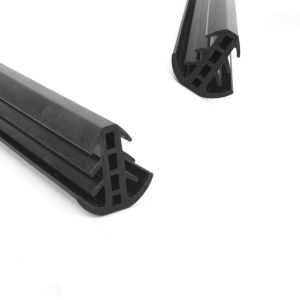Custom Shape Industrial T-Shape Extrusion Rubber Sealing Strip for Solar
