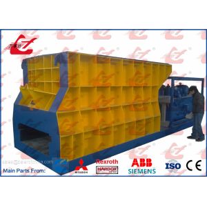 WANSHIDA Horizontal Container Scrap Shear Machine for metal Recycling Yards