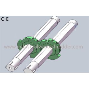 Industrial Waste Wood Shredder Stable Work Condition For Wood Crate / Pallet