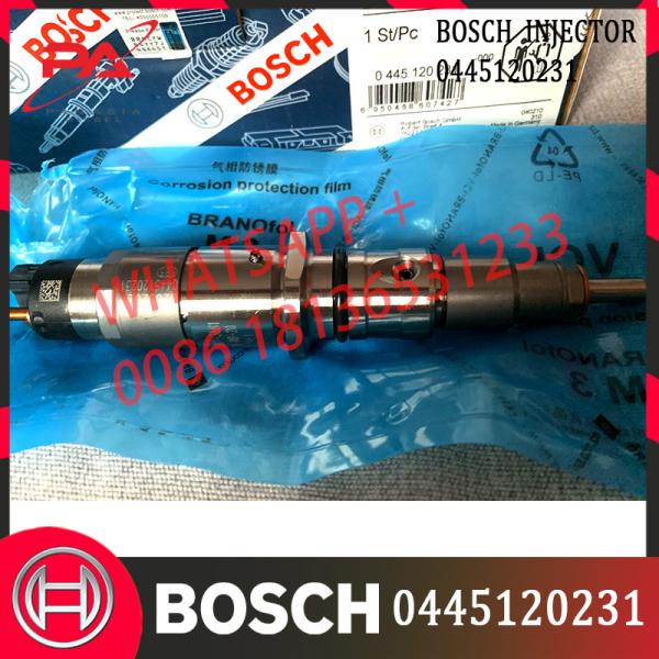 0445120231 0445120059 BO-SCH Diesel Fuel Injector 6754-11-3011 6156-11-3100