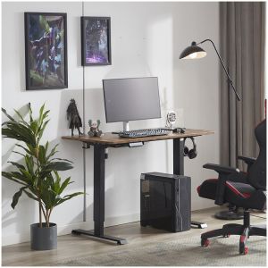 Electric Single Motor Sit Stand Desk with Customizable Height 25mm/s Uplift