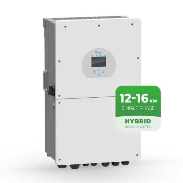 Quality In Stock Deye Sun-8K-Sg01Lp1-Us/Eu 8Kw 10Kw 12Kw Single Phase 2 Mppt Hybrid Solar Inverter wholesale