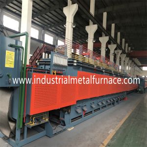 Electrical Conveyor Mesh Belt Furnace For Fasteners Continuous Hardening And
