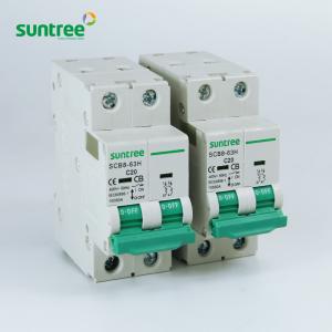 Cheap Terminals IP20 Mini 3 Pole IEC60898 Mcb Circuit Breakers for sale