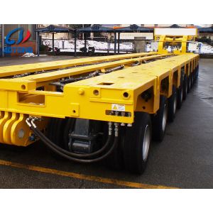 200T Goldhofer Modular Trailer with Power Gooseneck Heavy Duty Hydraulic Axis