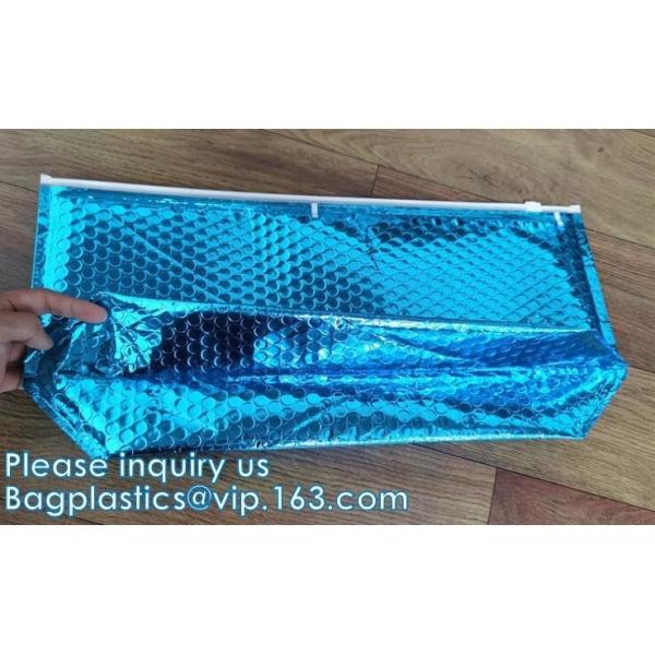 Quality Jewelry, Beauty Bubble Zipper Bag Customized Envelope, Recycled PVC Bubble Pouch, Bubble Wrap, Epe Foam wholesale