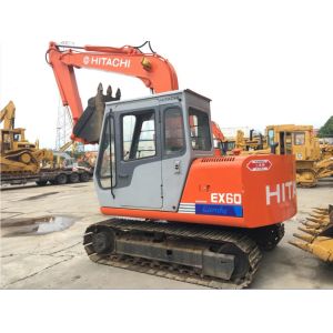 China Mini Used Hitachi Excavator EX60 Small Digger 0.3M3 on sale