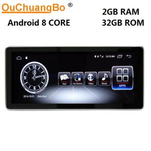 China Ouchuangbo car gps radio stereo for Benz E class W207 2010-2015 support BT USB SWC 1080P HD video android 7.1 on sale