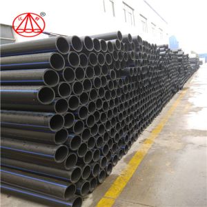 Chemically Stable HDPE Water Supply Pipe Imported Borouge Sabic Material