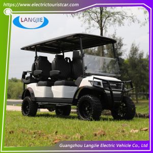 China 6 Seater 48V5KW  Electric Hunting Car Good climbing Ability New Electric Golf Cart with CE on sale