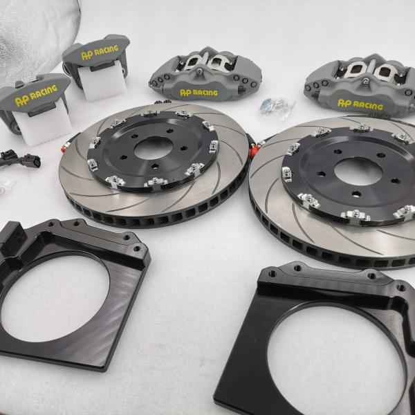 1 Pot Dual Rear Caliper 9202 Tesla Matte Gray Logo Customized For Elfa Brake