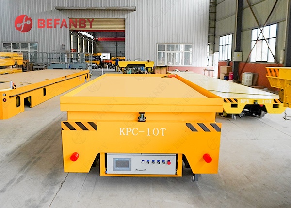 Quality 1-50T With Electrical Railway Transfre Carts Use Remote Control wholesale