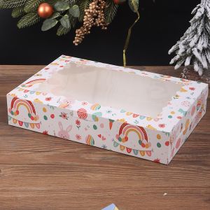 Customize Packaging Boxes Cookies Biscuits Baked Goods Candies Desserts Cakes