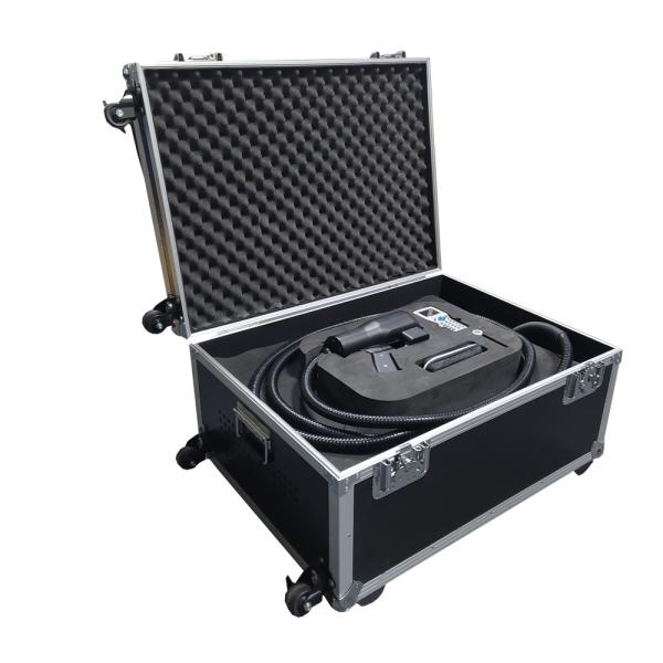Suitcase Type 100w Laser Cleaning Machine for rust/paint/oxide removal on metal