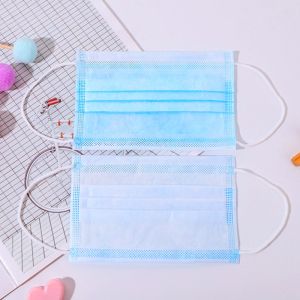 China Blue Surgical Kids Medical Face Mask Disposable with Elastic Earloop on sale