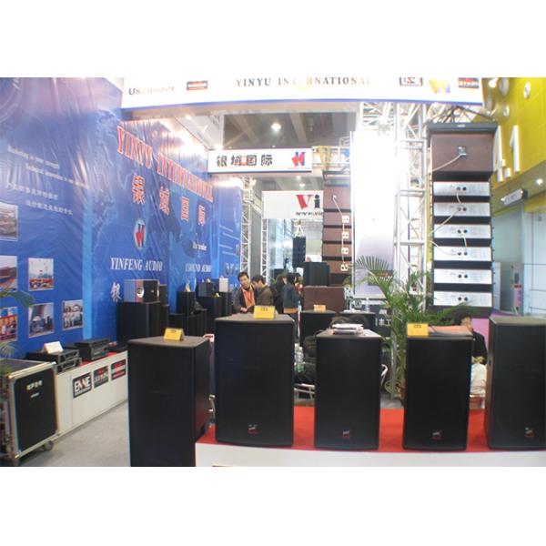 800W 15 Inch Compact PA Speaker Conference Hall Sound System