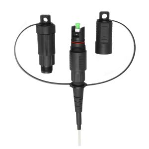 Waterproof Pre Connectorized Cable Compatible With SC Optitap Connector