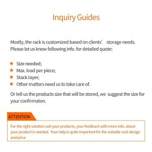 Heavy Duty Stackable Pallet Rack with Collapsable Design and Customized Capacity
