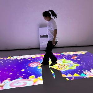 Portable Interactive Ground Projection Machine 4000 Lumens