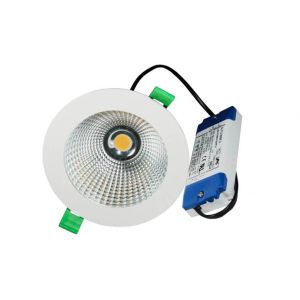Opal Reflector 720LM 10.5W Bridgelux COB LED Down Light With 45°Die-cast