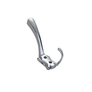 China Home Application Hardware Clothes Hanger Hooks Decorative Double Coat Metal Clothes Zinc Alloy on sale