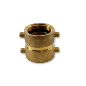 Brass Fire Fighting Hose Couplings 1-1/2 Inches and 2-1/2 Inches Straight Type