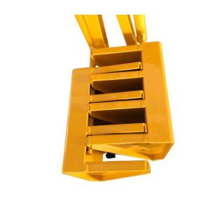 Handheld Antiskid Parking Space Blocker 6mm Rubber Thickness