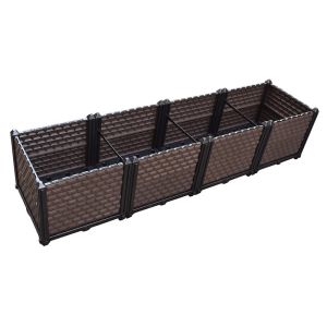 40x40x36cm DIY Deep Rectangle Versailles Plastic Planter Boxes
