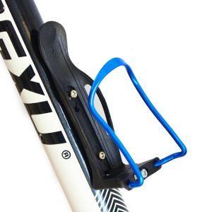 Velcro Seat Stem Bike Water Bottle Holder For Hydro Flask Nalgene Cage Yeti